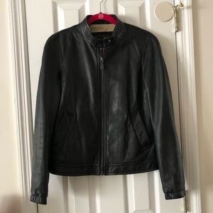 ⛔️SOLD⛔️ Coach Black Leather Moto Jacket